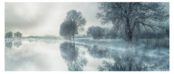 Slika zimske prirode (120x50 cm)
