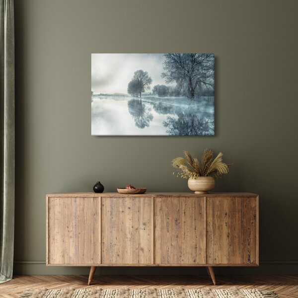 Slika zimske prirode (90x60 cm)