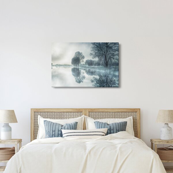Slika zimske prirode (90x60 cm)