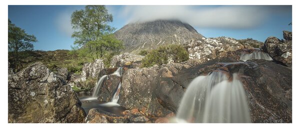 Slika slapova i planina (120x50 cm)