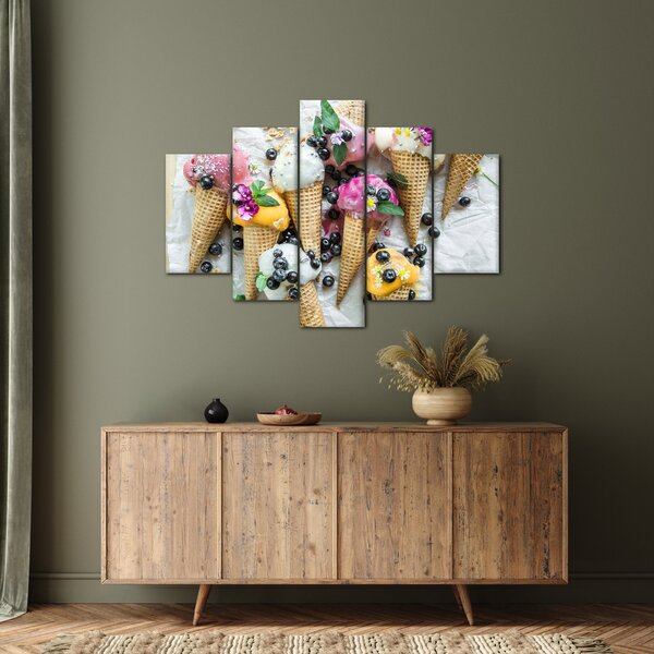 Slika sa sladoledom (150x105 cm)