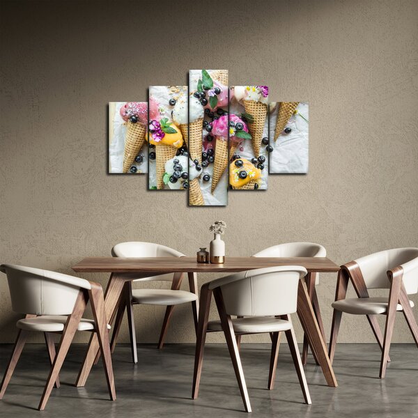 Slika sa sladoledom (150x105 cm)