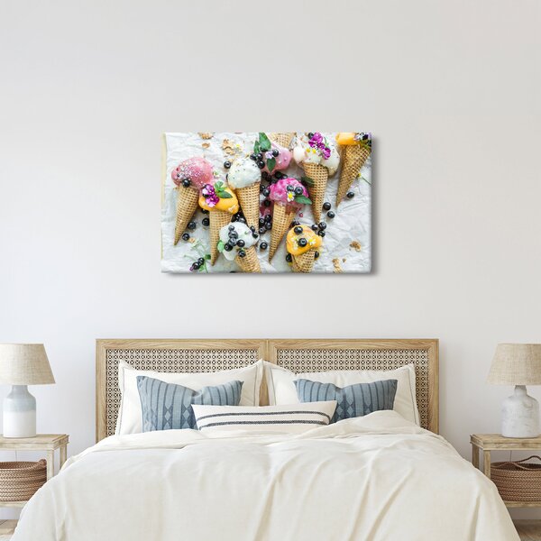Slika sa sladoledom (90x60 cm)
