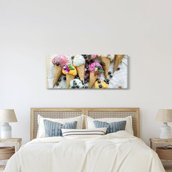 Slika sa sladoledom (120x50 cm)