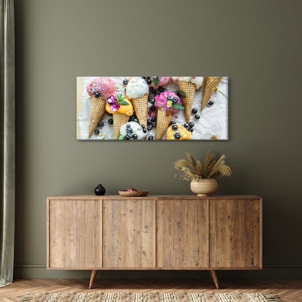 Slika sa sladoledom (120x50 cm)