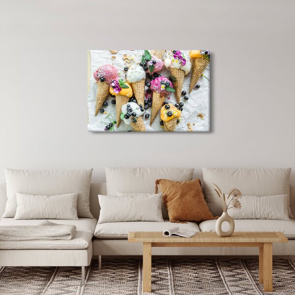 Slika sa sladoledom (90x60 cm)