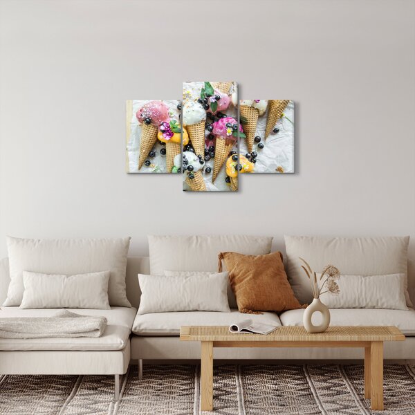 Slika sa sladoledom (90x60 cm)