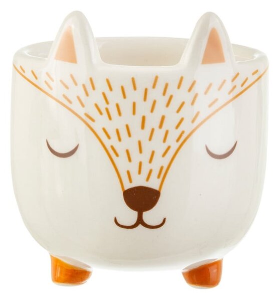 Kamena ukrasna tegla za cvijeće ø 7 cm Woodland Fox – Sass & Belle