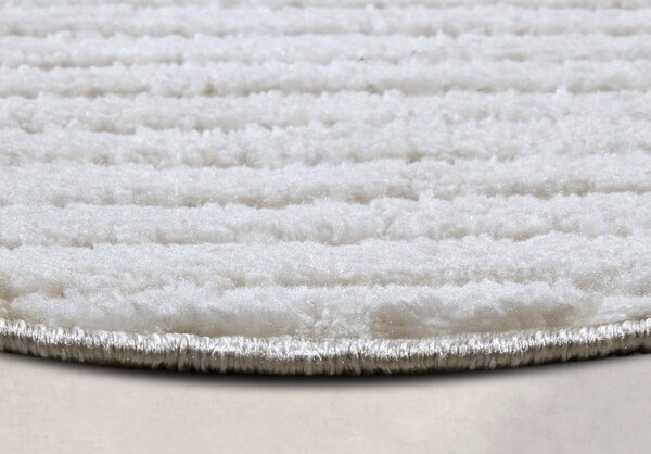 Bijeli okrugao tepih ø 160 cm Panglao New York White – Elle Decoration