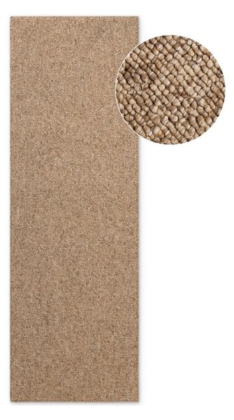 Svjetlo smeđa periva staza 80x240 cm Rocco Caramel – Elle Decoration