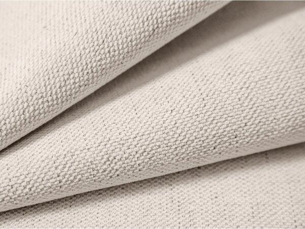 Krem tapecirani bračni krevet s prostorom za pohranu s podnicom 160x200 cm Lupine – Micadoni