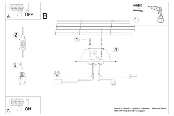 Luster VECTOR 4 crna