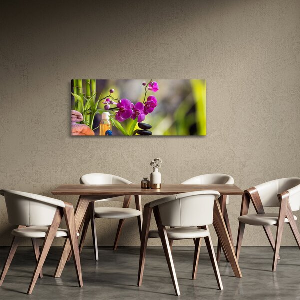 Slika - toplice i kamenje (120x50 cm)