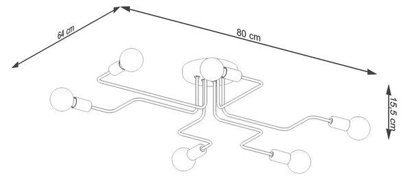 Luster VECTOR 6 crna