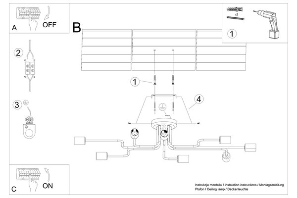 Luster VECTOR 8 crna