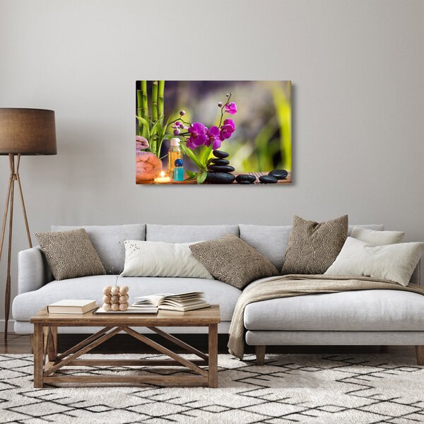 Slika - toplice i kamenje (90x60 cm)
