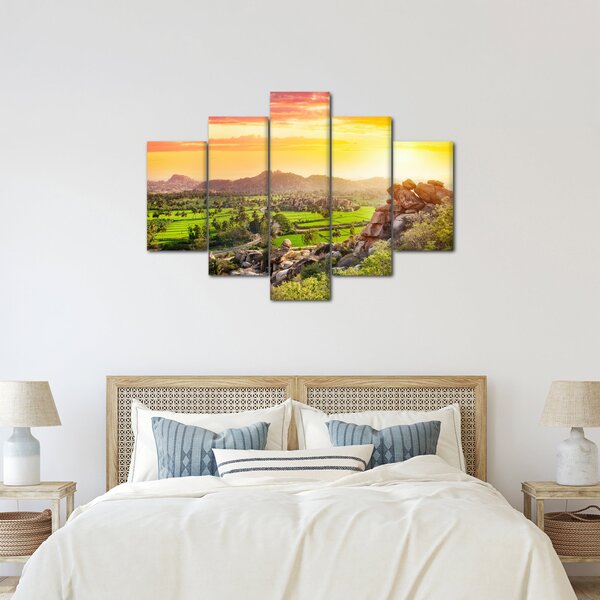 Slika doline Hampi u Indiji (150x105 cm)