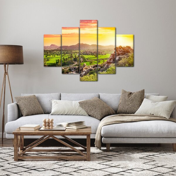 Slika doline Hampi u Indiji (150x105 cm)
