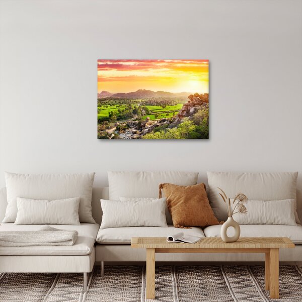 Slika doline Hampi u Indiji (70x50 cm)