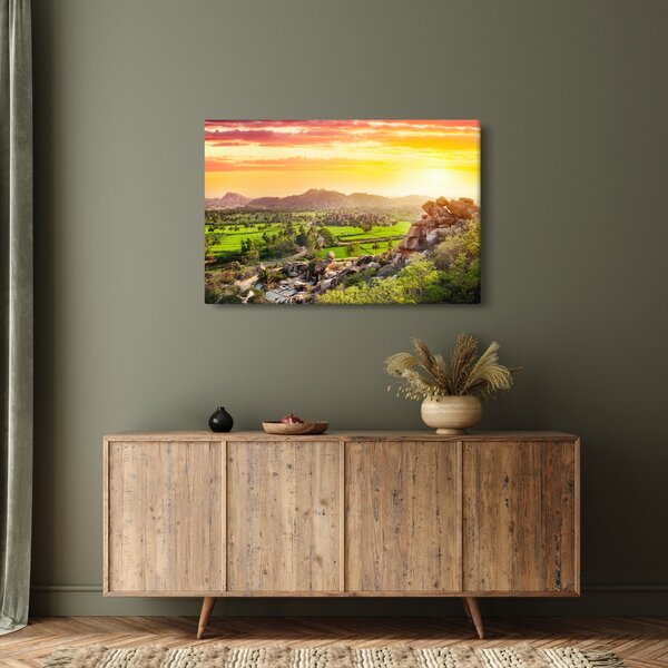 Slika doline Hampi u Indiji (90x60 cm)