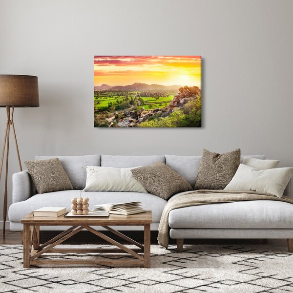 Slika doline Hampi u Indiji (90x60 cm)