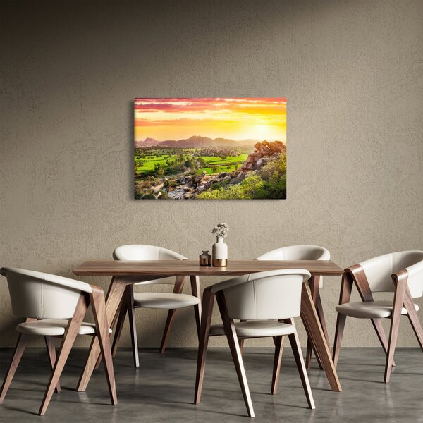 Slika doline Hampi u Indiji (90x60 cm)