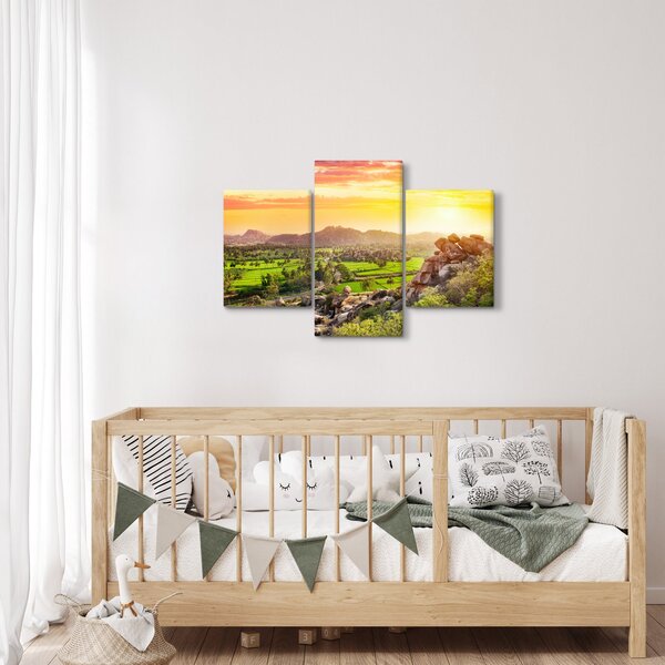 Slika doline Hampi u Indiji (90x60 cm)