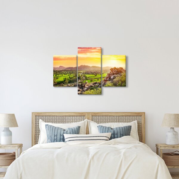 Slika doline Hampi u Indiji (90x60 cm)