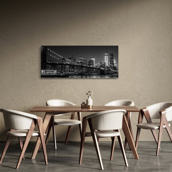 Slika Brooklynskog mosta u New Yorku (120x50 cm)
