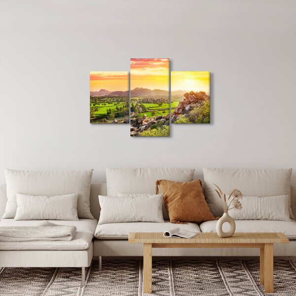 Slika doline Hampi u Indiji (90x60 cm)