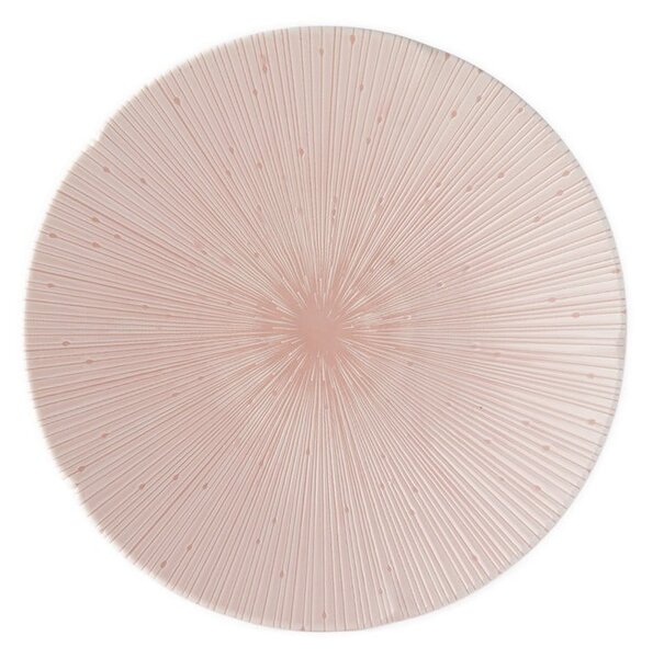 Ružičasti keramički tanjur ø 24 cm ICE PINK - MIJ