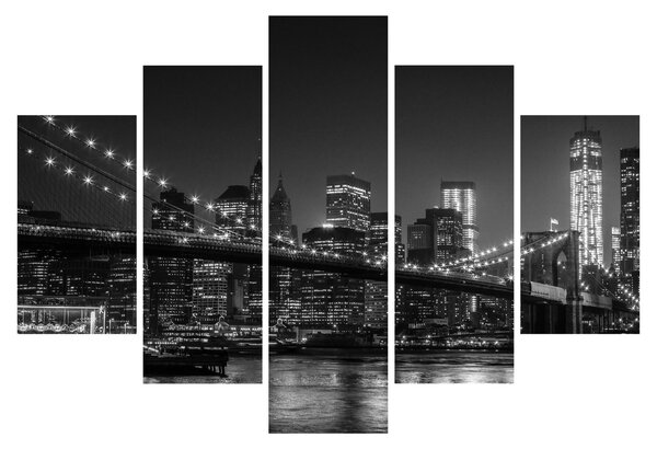 Slika Brooklynskog mosta u New Yorku (150x105 cm)