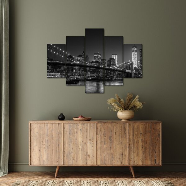 Slika Brooklynskog mosta u New Yorku (150x105 cm)