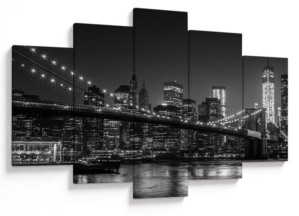 Slika Brooklynskog mosta u New Yorku (150x105 cm)