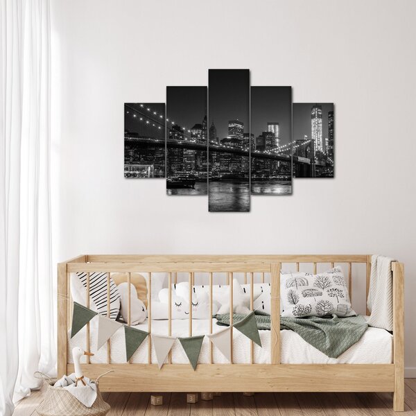 Slika Brooklynskog mosta u New Yorku (150x105 cm)
