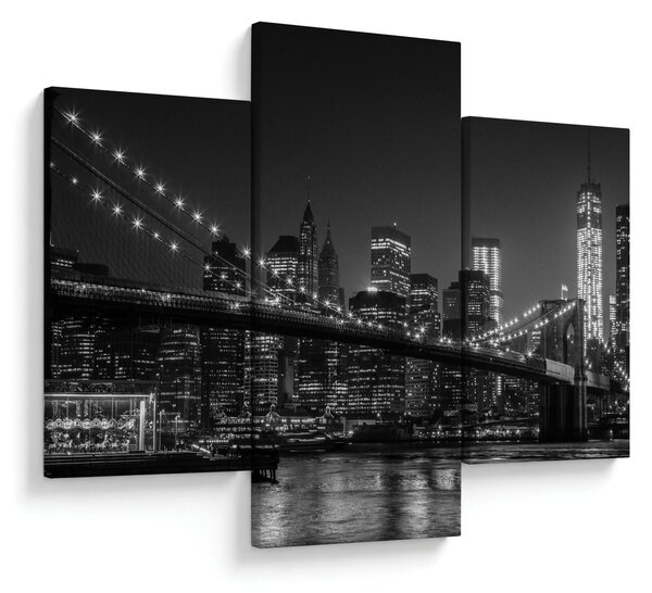 Slika Brooklynskog mosta u New Yorku (90x60 cm)