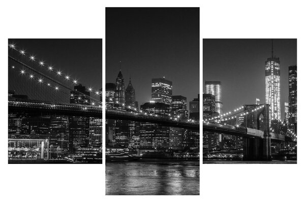 Slika Brooklynskog mosta u New Yorku (90x60 cm)