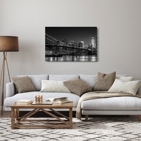 Slika Brooklynskog mosta u New Yorku (90x60 cm)