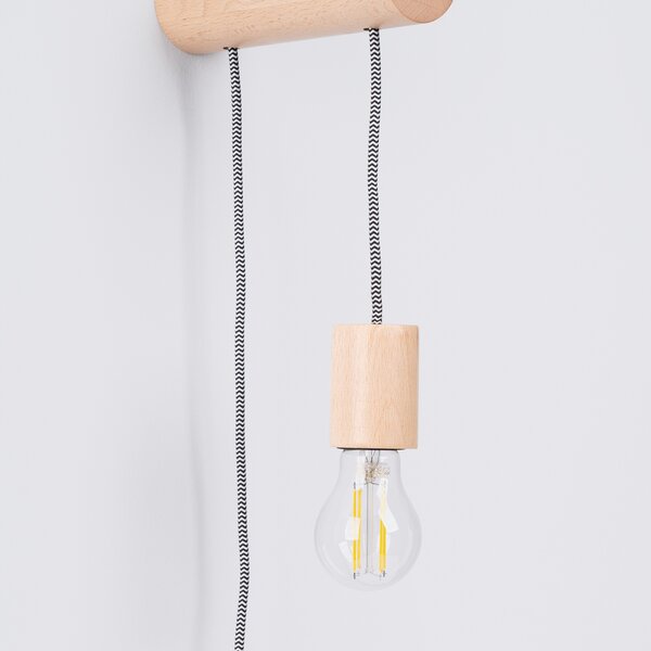 Zidna lampa NIMBI E27 sa prekidačem