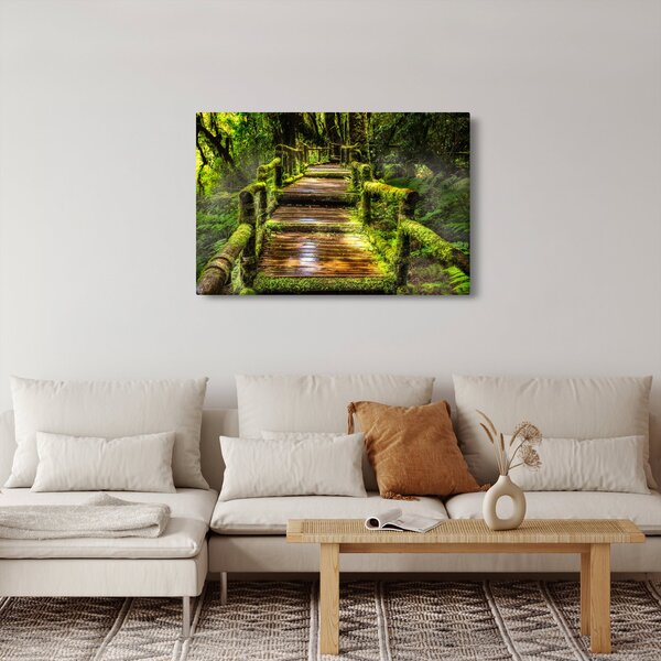 Slika stepenica u prašumi (90x60 cm)