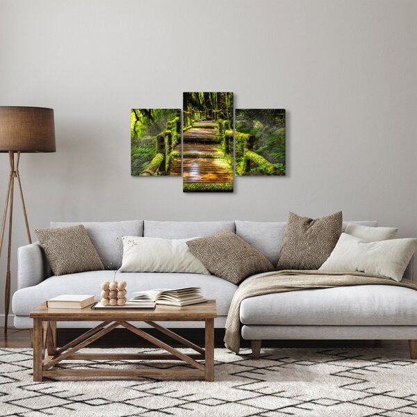 Slika stepenica u prašumi (90x60 cm)