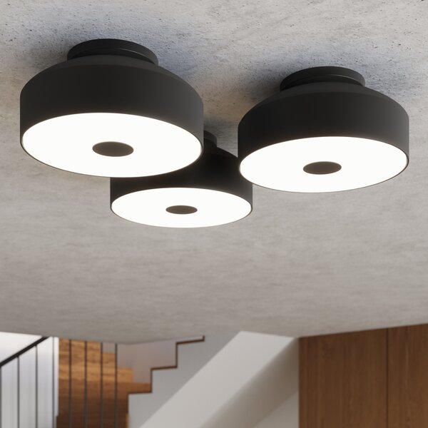 Stropna lampa OMIQ crna