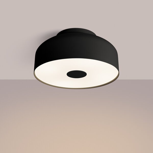 Stropna lampa OMIQ crna