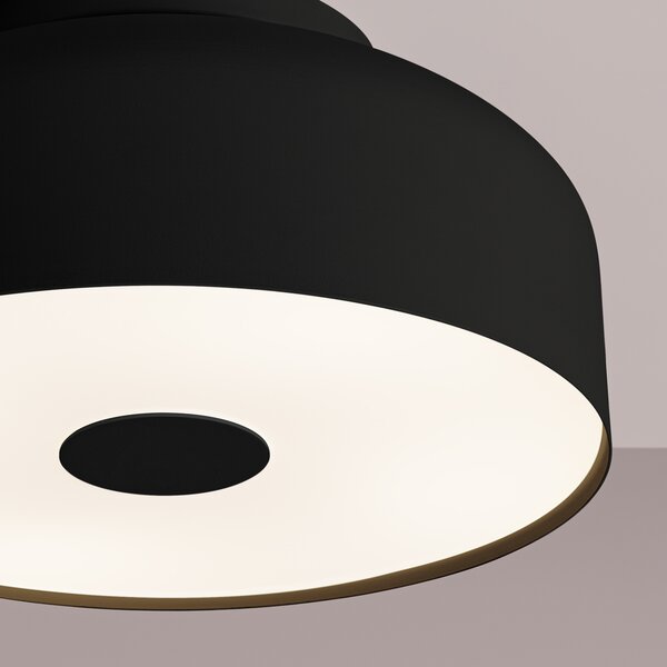 Stropna lampa OMIQ crna