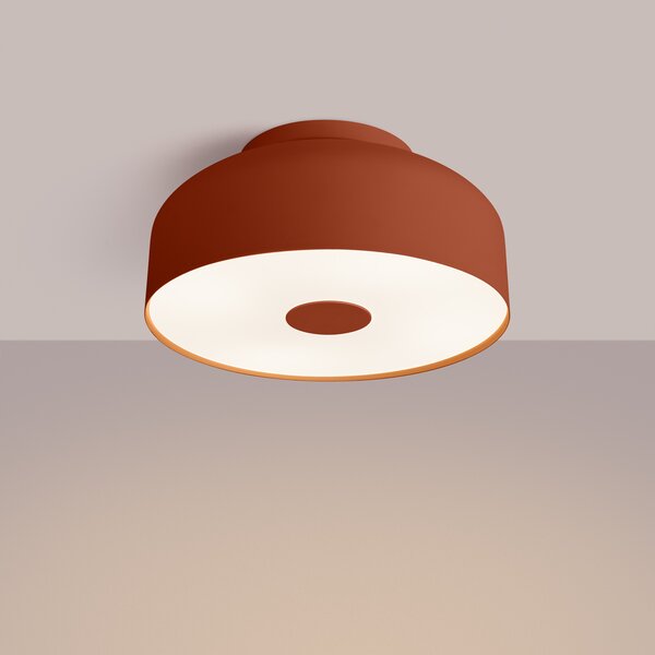 Stropna lampa OMIQ crveni oker