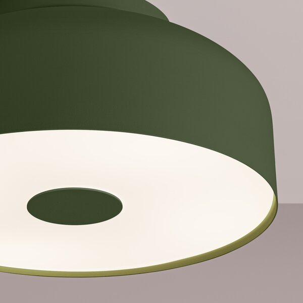 Stropna lampa OMIQ maslinasto zelena