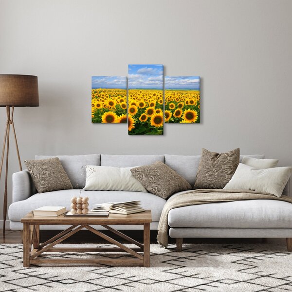 Slika polja suncokreta (90x60 cm)