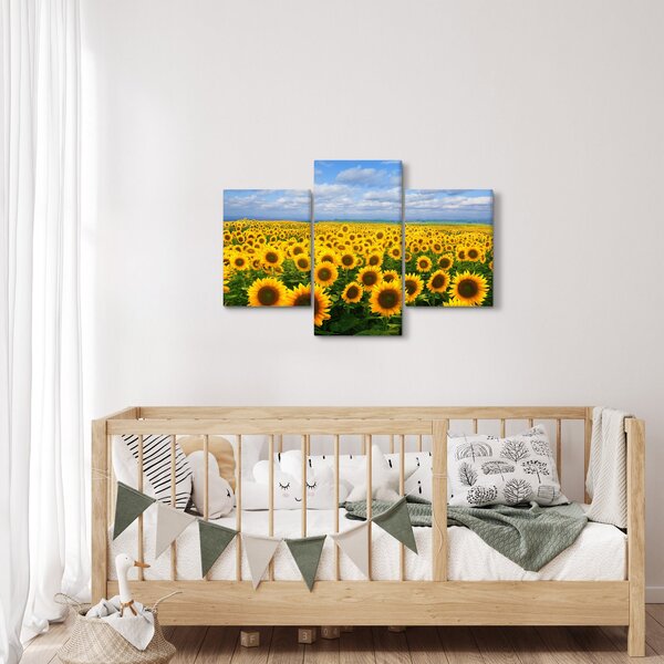 Slika polja suncokreta (90x60 cm)