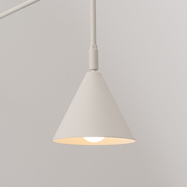 Zidna lampa NOX bež