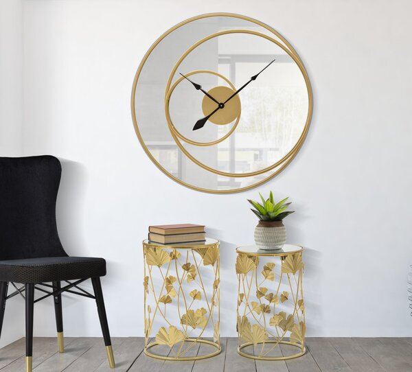 Zidno ogledalo With Clock
